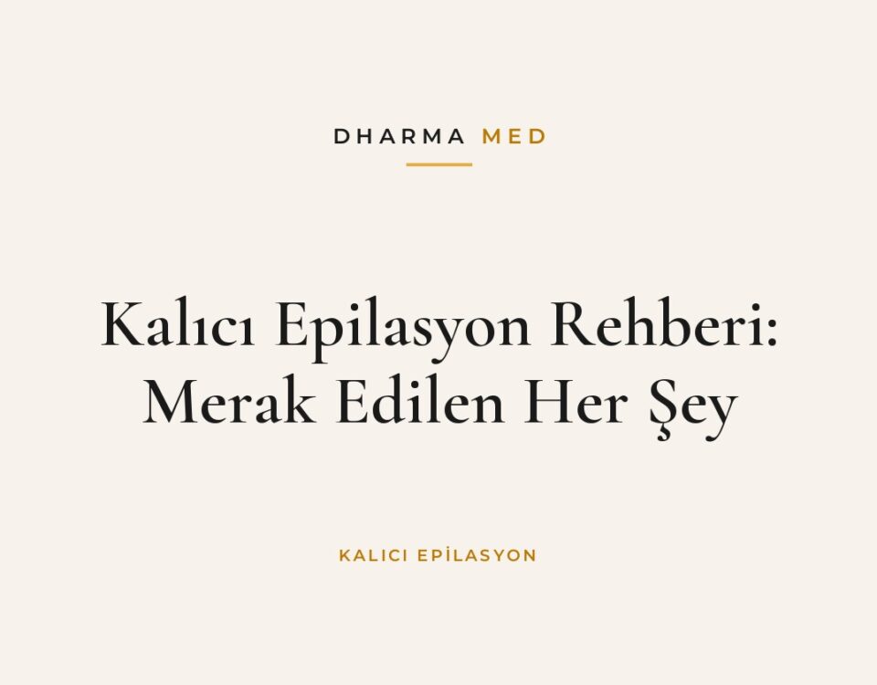 Profesyonel lazer epilasyon uygulaması