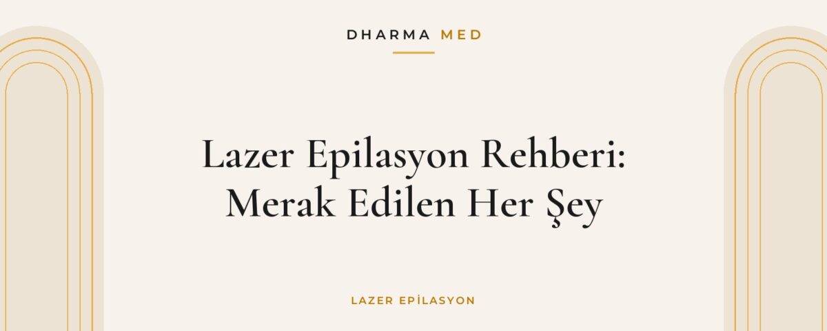 Profesyonel lazer epilasyon uygulaması
