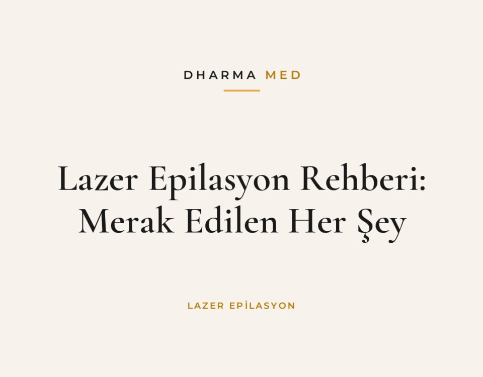 Profesyonel lazer epilasyon uygulaması