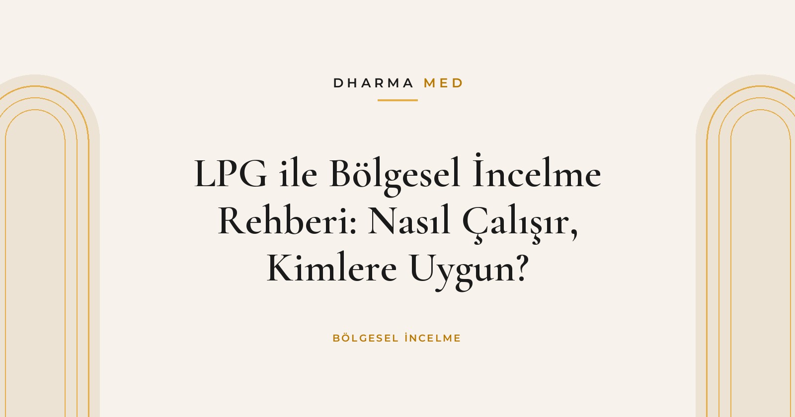 LPG bölgesel incelme uygulaması yapılan profesyonel uygulama odası